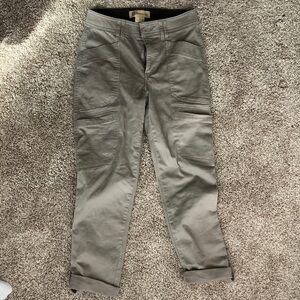 Democracy Women's Olive Cargo Jeans